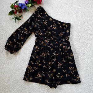 Topshop Floral Romper Women's 6